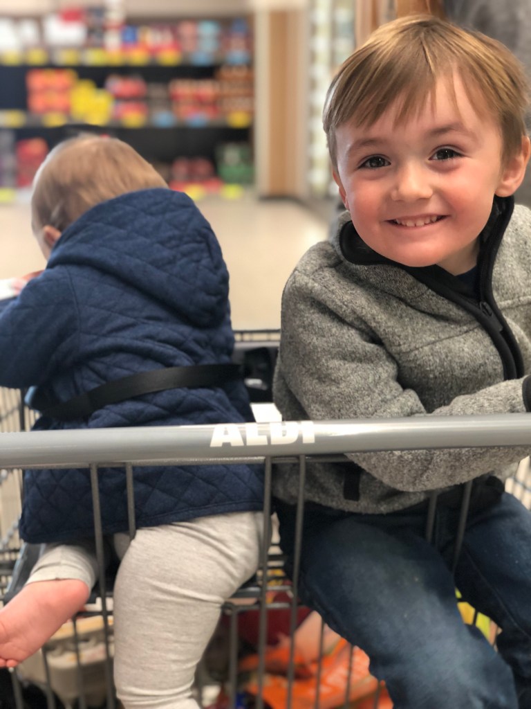 One trip to the store a week = field trip! One then one = chaos.